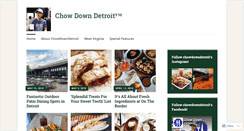 Desktop Screenshot of chowdowndetroit.com